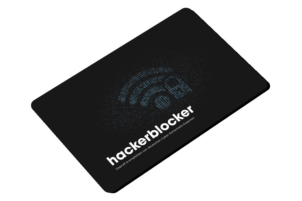 RFID & NFC Blocker Karte - hackerblocker - Das Original