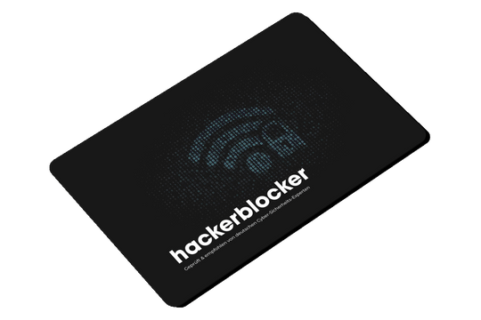 RFID & NFC Blocker Karte - hackerblocker - Das Original