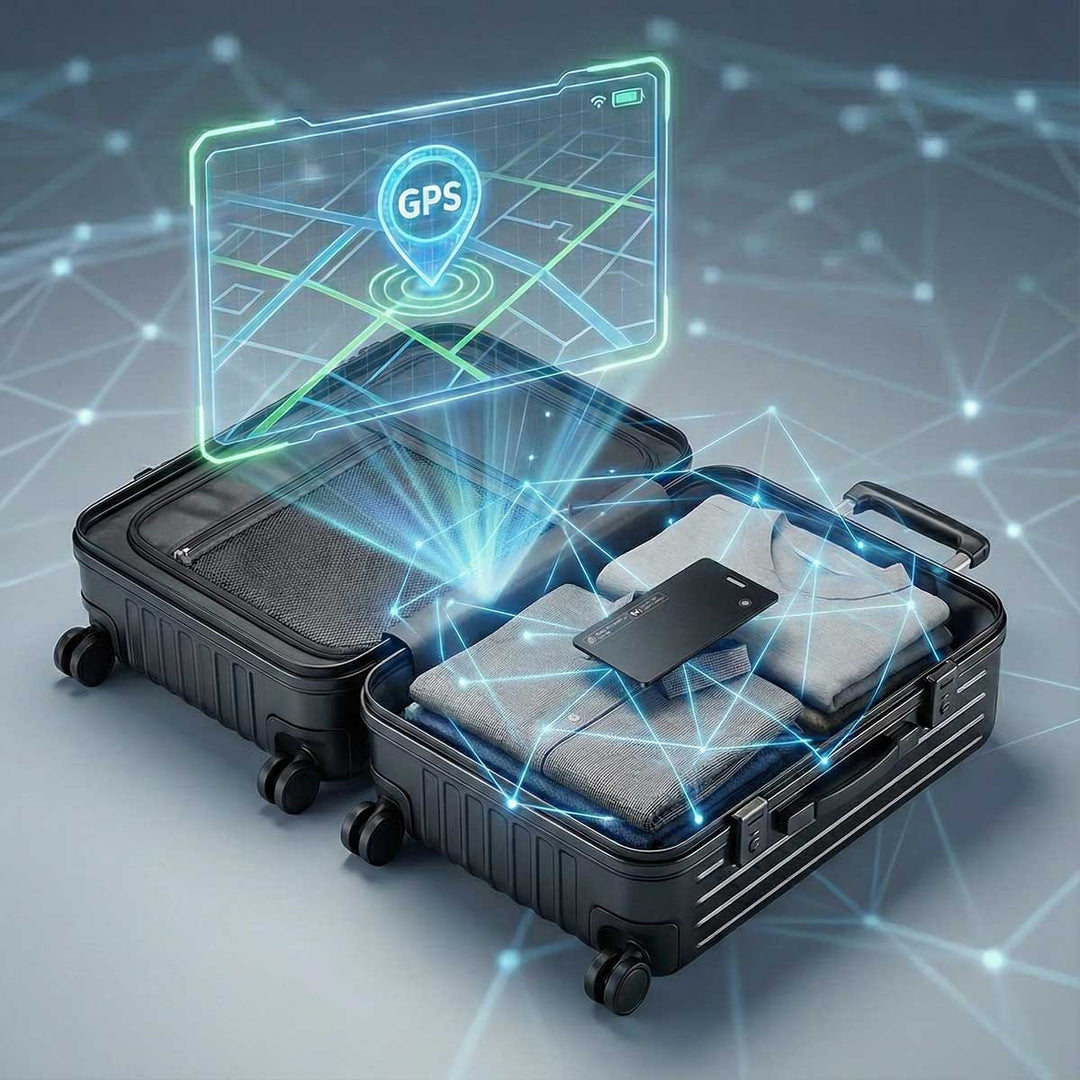 Wallet Tracker Karte – Geldbeutel Finder für iOS & Android | Ultradünn, kabellos aufladbar, Lange Laufzeit